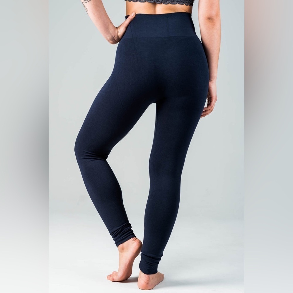 NWT C'est Moi Bamboo Seamless Full Length Legging Sz One Size